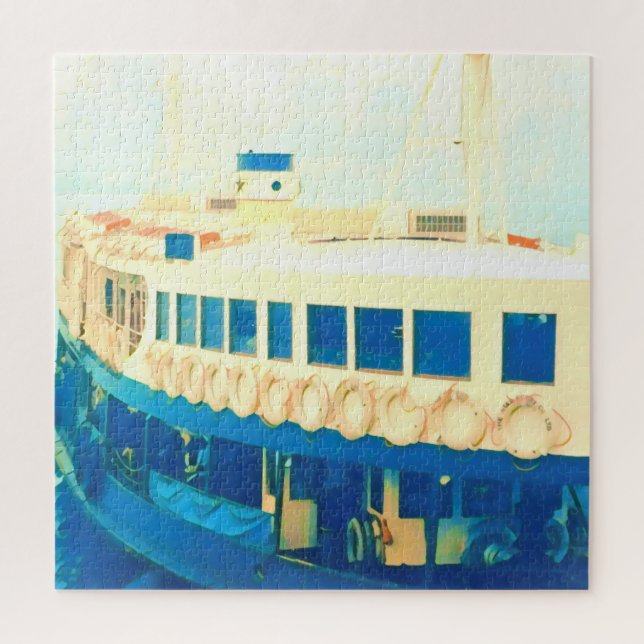 Quebra-cabeça do horizonte de Hong Kong (Vertical)