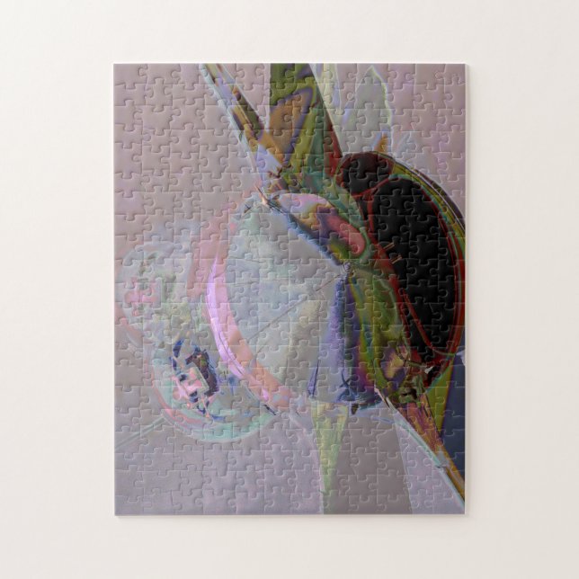 Quebra-cabeça do jato (Vertical)