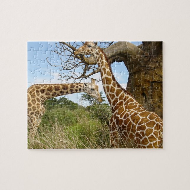 Quebra-cabeça do Jogo da Girafa (Horizontal)