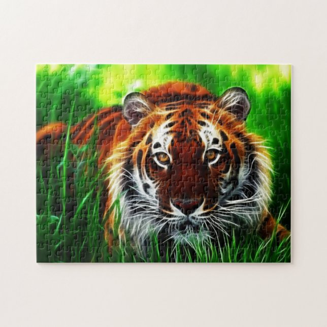 Quebra-cabeça do Jogo do Tigre (Horizontal)