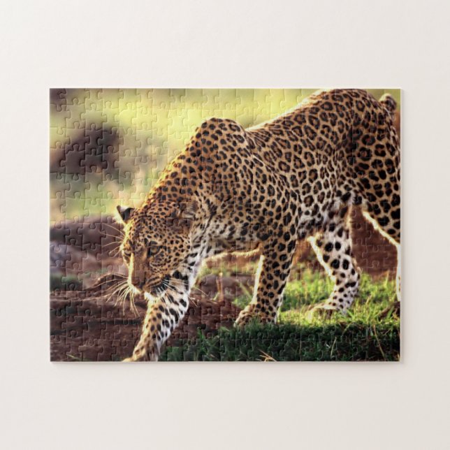 Quebra-cabeça do Jogo Leopardo (Horizontal)