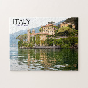 Quebra-cabeça do Lago Como Itália