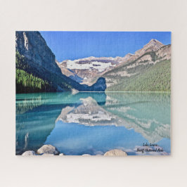 Quebra-cabeça do Lago Louise Banff Parque Nacional