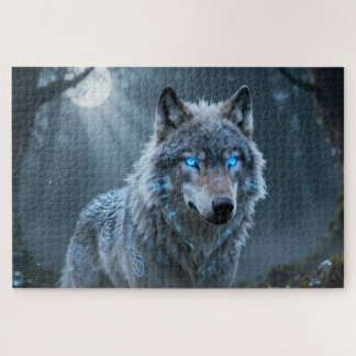 Quebra-cabeça do Lobo do Espírito Celta
