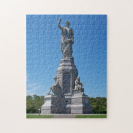 Quebra-cabeça do monumento das ascendências