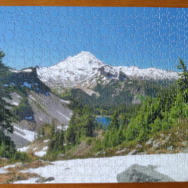 Quebra-cabeça do Mt. Baker e do Lago Alpino