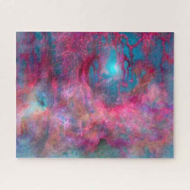 Quebra-cabeça do mundo de fantasia do campo de (Horizontal)