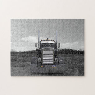 Quebra-cabeça do nariz b/w da agulha de Peterbilt