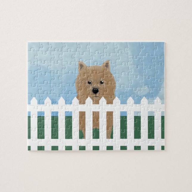 Quebra-cabeça do Norwich Terrier (Horizontal)