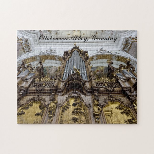 Quebra-cabeça do órgão de tubulação da abadia de (Horizontal)