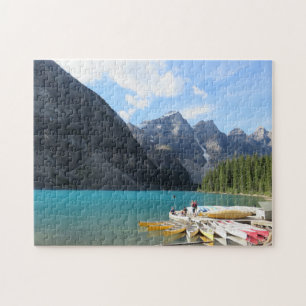 Quebra-cabeça do parque nacional de Banff