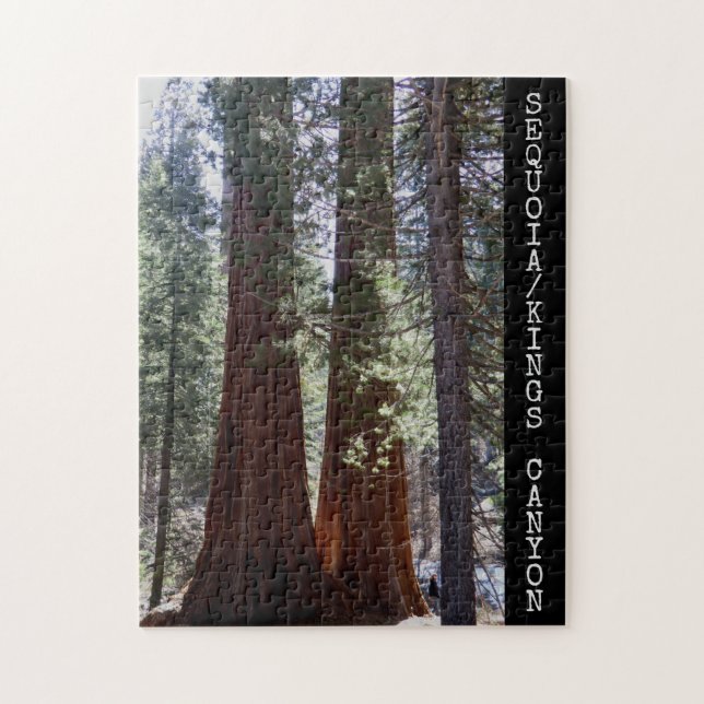 Quebra-cabeça do Parque Nacional do Sequoia/Kings  (Vertical)