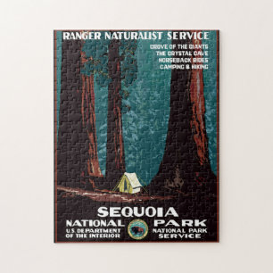 Quebra-cabeça do Parque Nacional Sequoia