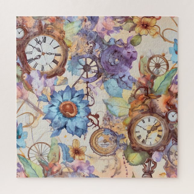 Quebra-cabeça do Pastel Steampunk (Vertical)