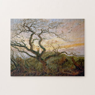 Quebra-cabeça Do "pintura famosa da árvore corvo" de Caspar