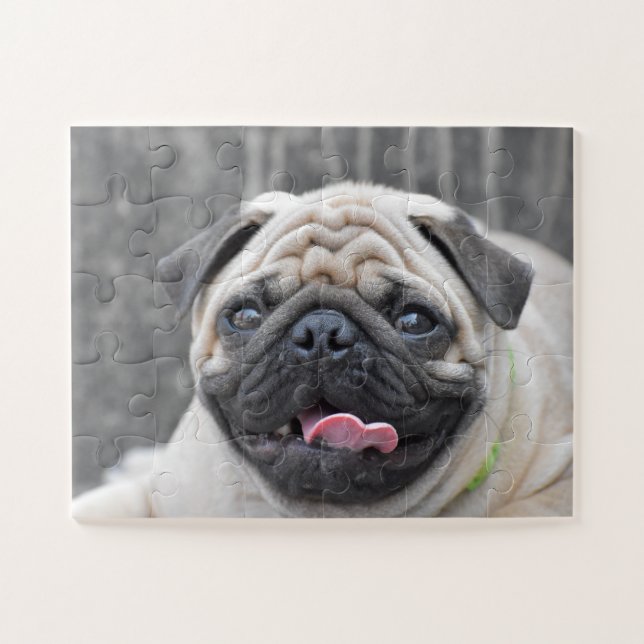 Quebra-cabeça do Pug (Horizontal)