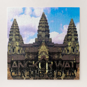 Quebra-cabeça do Quadrado Angkor Wat