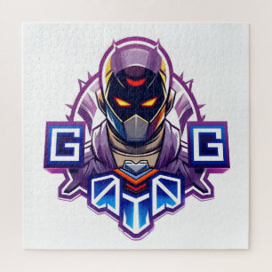 Quebra-cabeça do Quadrado do Cyber Gamer