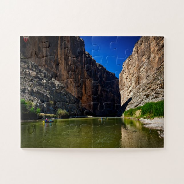 Quebra-cabeça do Rio Grande Texas (Horizontal)