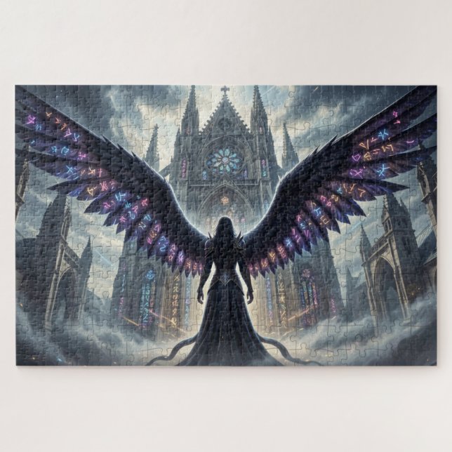 Quebra-cabeça do Santuário do Anjo Negro (Horizontal)