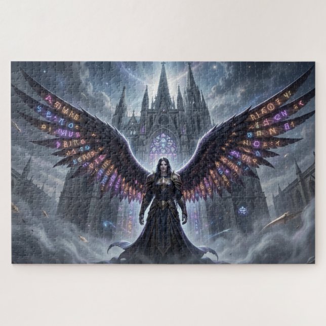 Quebra-cabeça do Santuário do Anjo Negro (Horizontal)