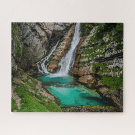 Quebra-cabeça do serrote de Eslovênia - queda-d-ág