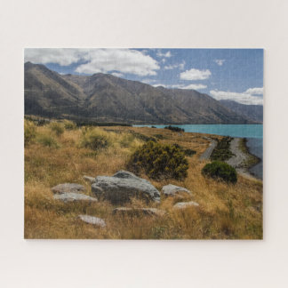 Quebra-cabeça do serrote neozelandês - Lago Ohau