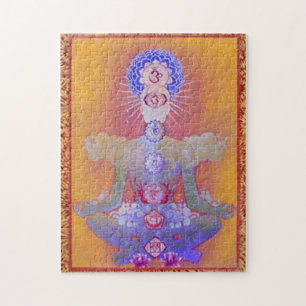 Quebra-cabeça do SISTEMA de CHAKRA