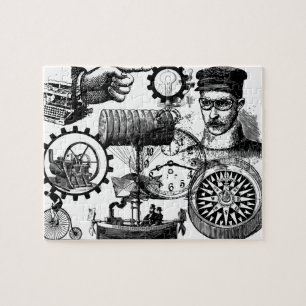 quebra-cabeça do steampunk
