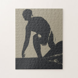 Quebra-cabeça do surfista de Hermosa