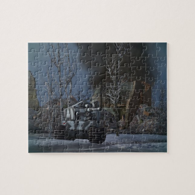 Quebra-cabeça do tanque (Horizontal)