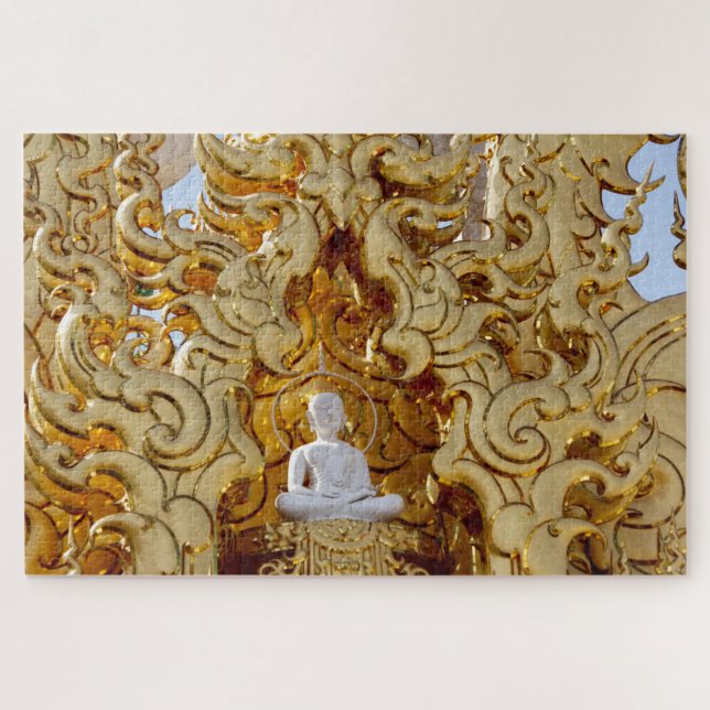 quebra-cabeça do templo budista (Horizontal)
