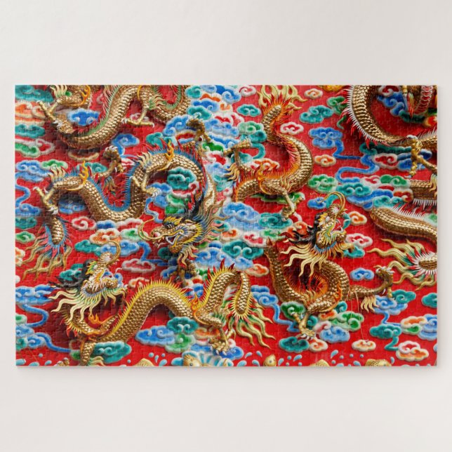 quebra-cabeça do templo dos dragões (Horizontal)