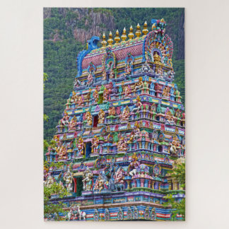 quebra-cabeça do templo hindu