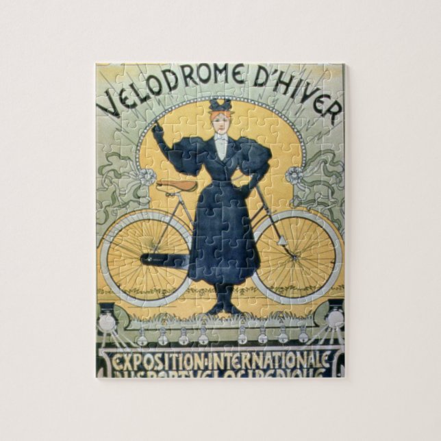 Quebra-cabeça Do "trilha de competência do ciclo inverno", (Vertical)