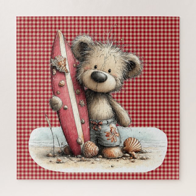 Quebra-cabeça do Urso de Verão (Vertical)