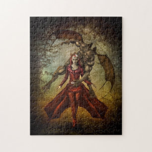 Quebra-cabeça do vampiro do homem-lobo