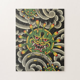 Quebra-cabeça do vírus Corona