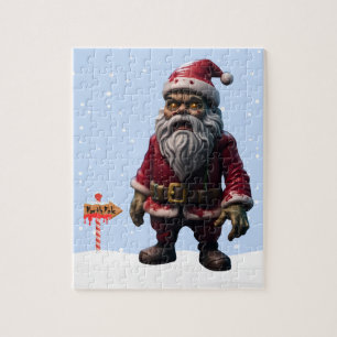 Quebra-cabeça do Zombie Santa Claus