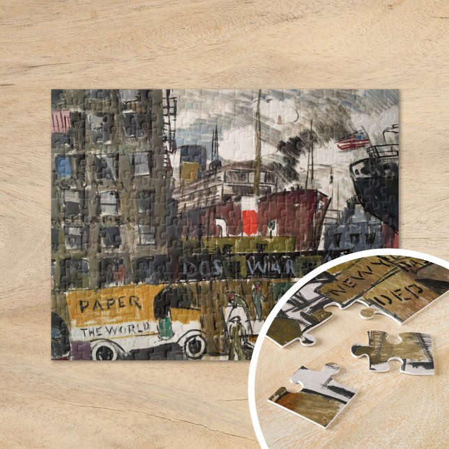 Quebra-cabeça Docks de Nova York | Joaquín Torres-García (Criador carregado)