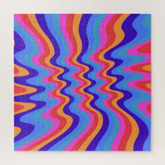 Quebra-cabeça Documento de Trabalho Retroativo Hippie Trippy 196