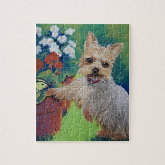 Quebra-cabeça Doçura Yorkie (Vertical)