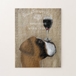 Quebra-cabeça Dog Au Vin Boxer