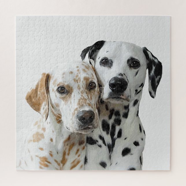 Quebra-cabeça Dois Cães Dalmation (Vertical)