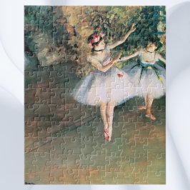 Quebra-cabeça Dois dançarinos em um Palco de Edgar Degas, Vintag