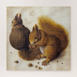 Quebra-cabeça Dois esquilos vermelhos (por Albrecht Dürer)