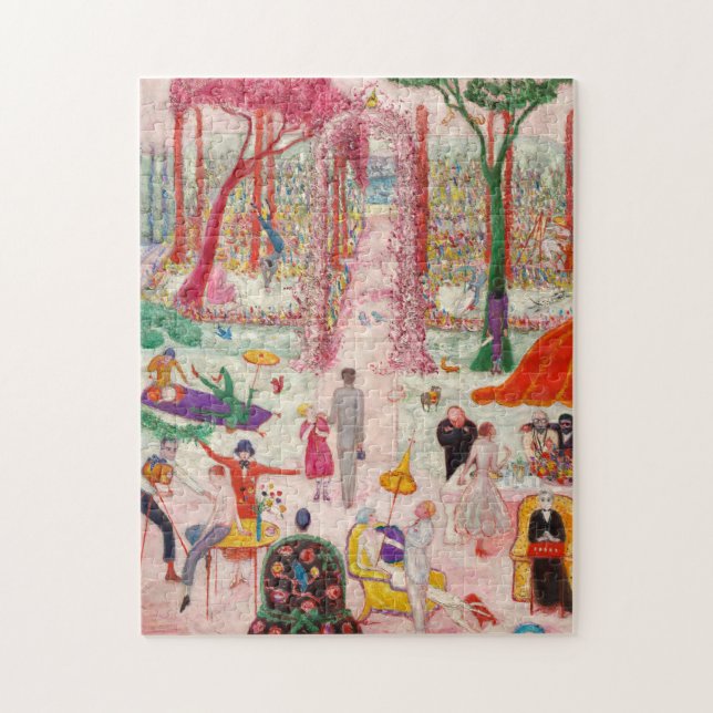 Quebra-cabeça Domingo à tarde no País, 1917 (Vertical)