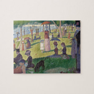 Quebra-cabeça Domingo na pintura de La Grande Jatte Seurat
