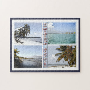 Quebra-cabeça Dominican Republic - Mosaic -
