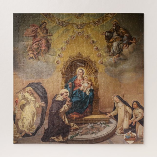 Quebra-cabeça Dominicano (Vertical)